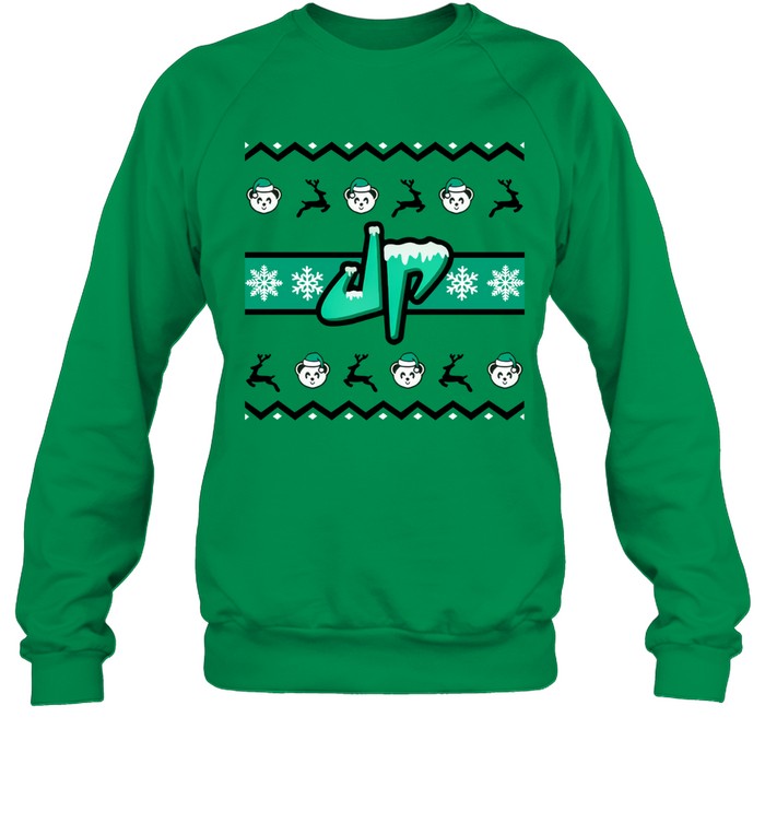 Dude Perfect Panda's Ugly Christmas Crewneck Sweatshirt