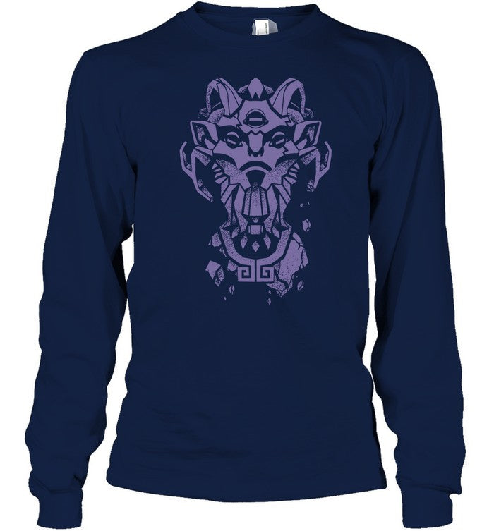 Outer Wilds Ancient Statue Long Sleeve Tee