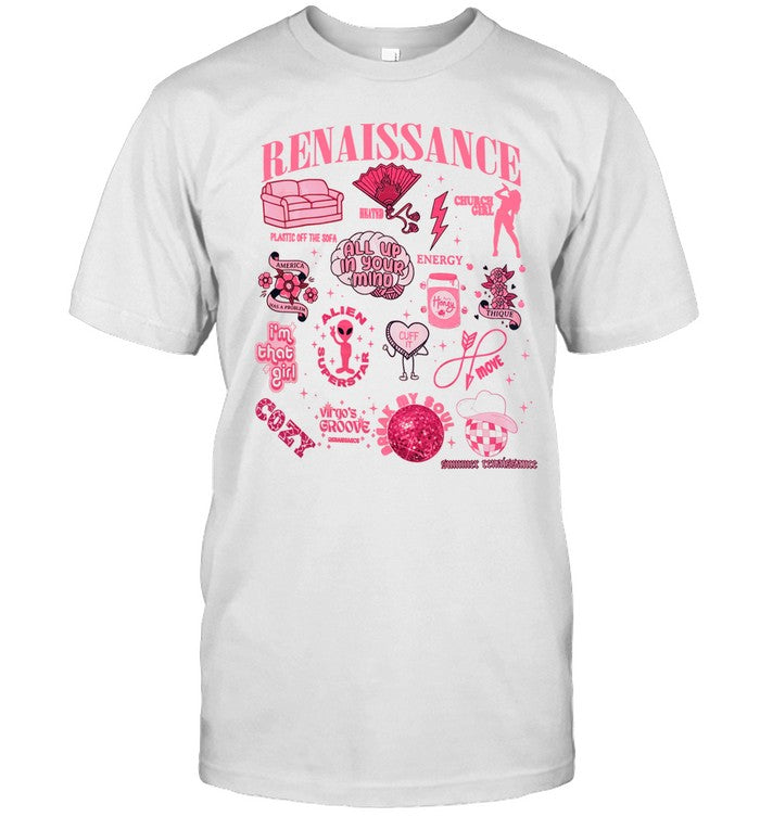 Limited Beyonce Renaissance Full Song Shirt