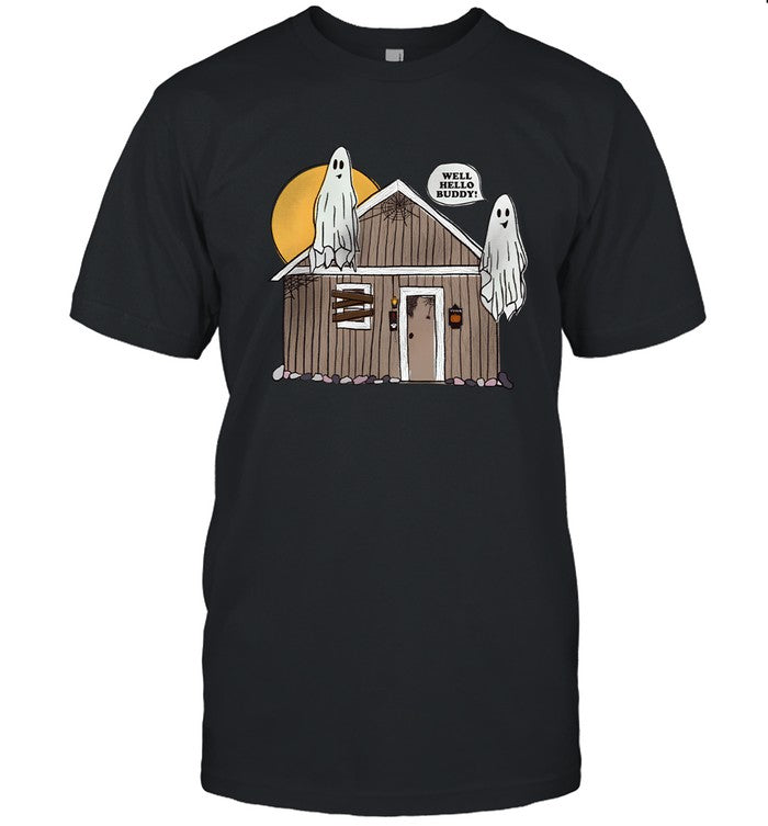 old time hawkey hello buddy halloween 2024 shirt