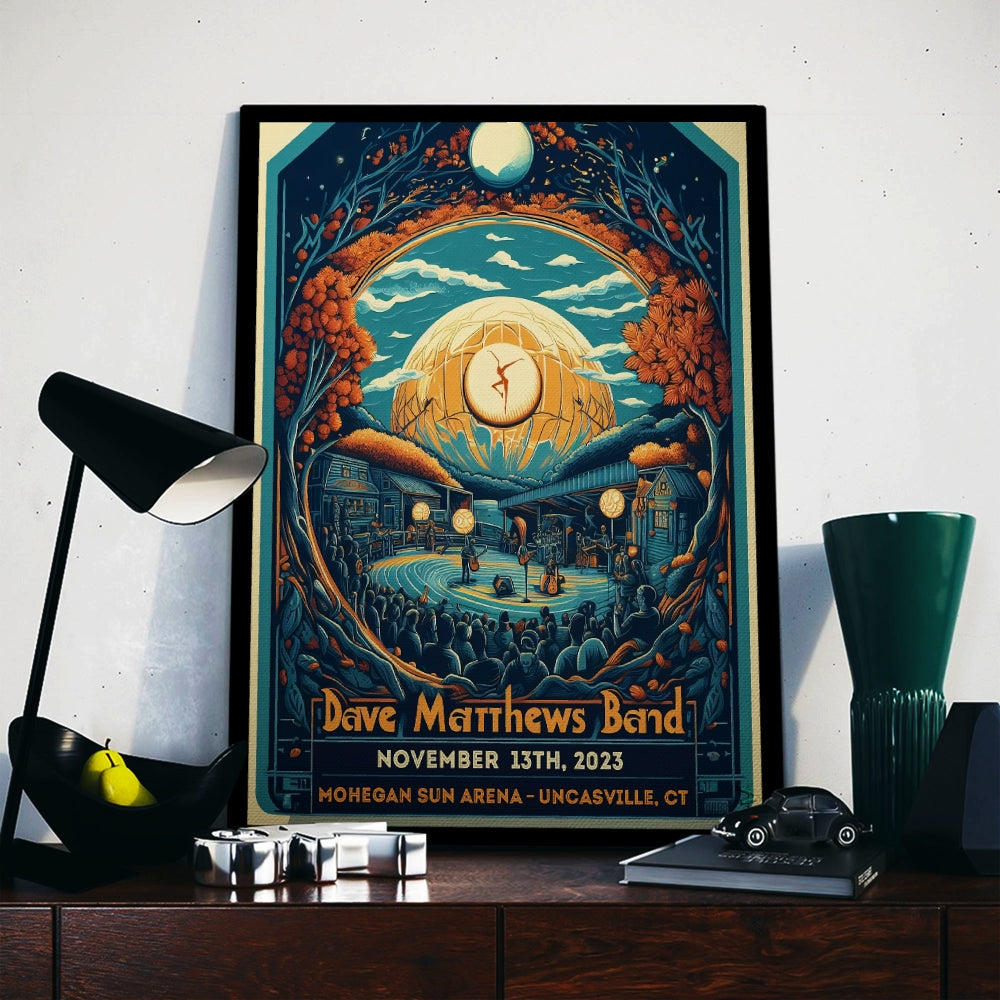 Dave Matthews Band Mohegan Sun Arena Uncasville, CT Nov 13, 2023 Canvas