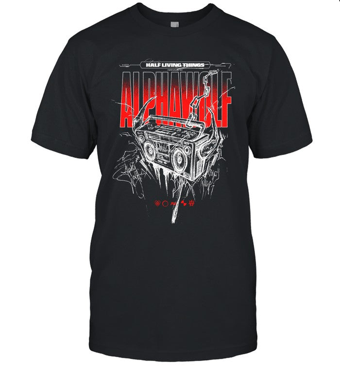 Limited Alpha Wolf Half Living Things Shirt