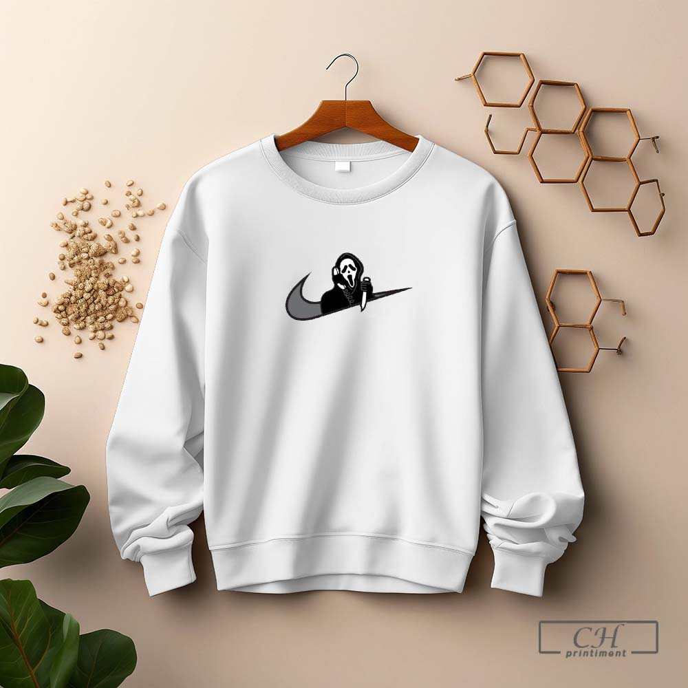 Selected Ghost Face Swoosh Sweatshirt