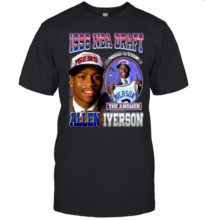 Jalen Hurts 1996 Draft llen Iverson Shirt