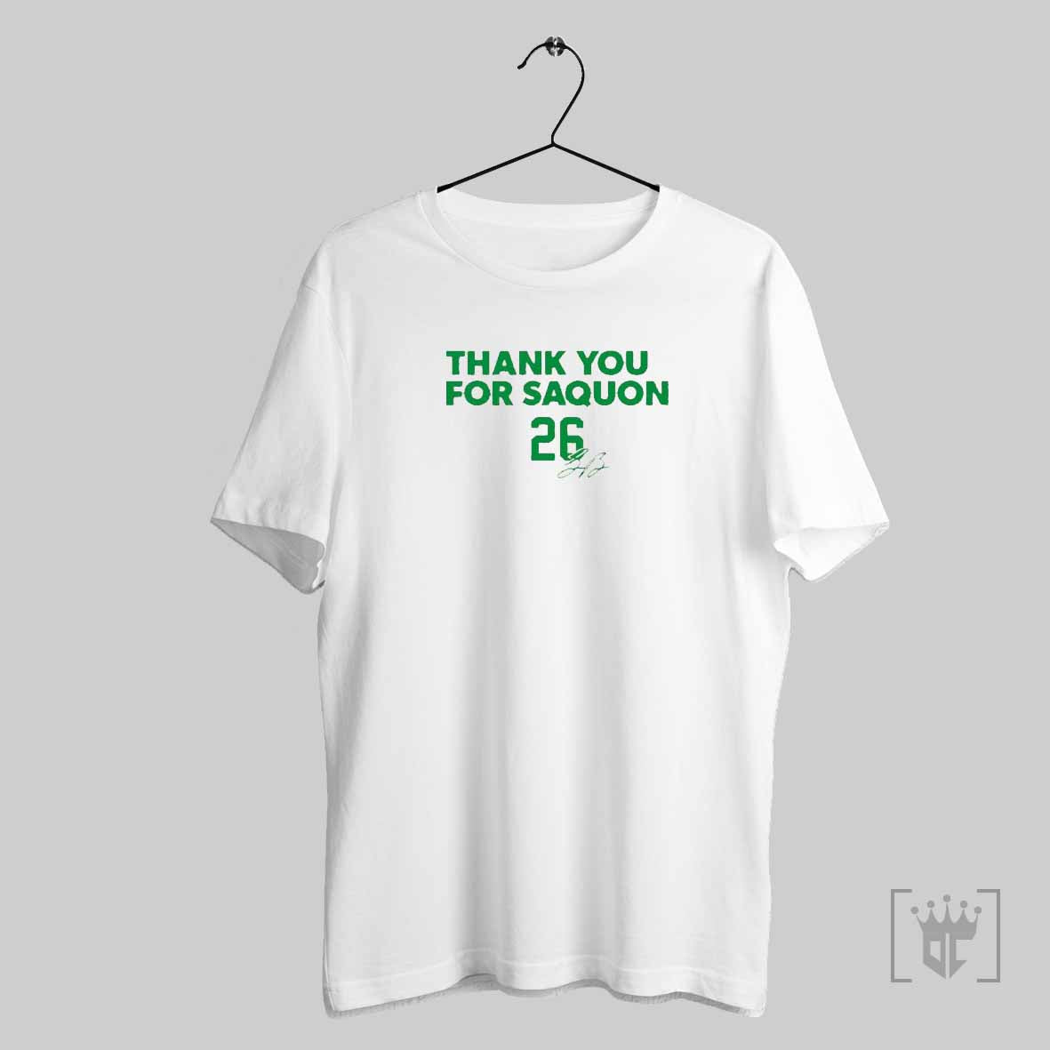 Saquon Barkley Philadelphia Eagles Thank You For Saquon Signature T Shirt