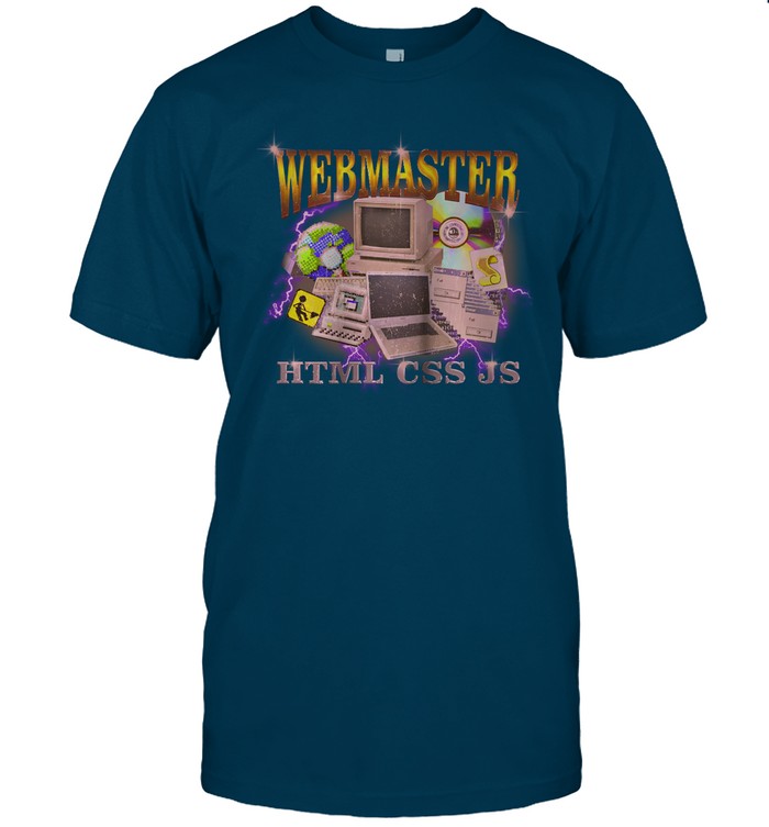 New Wes Bos Webmaster Html Css Js Shirt