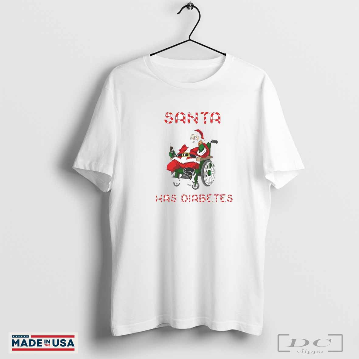 Santa Has Diabetes Christmas 2024 shirt