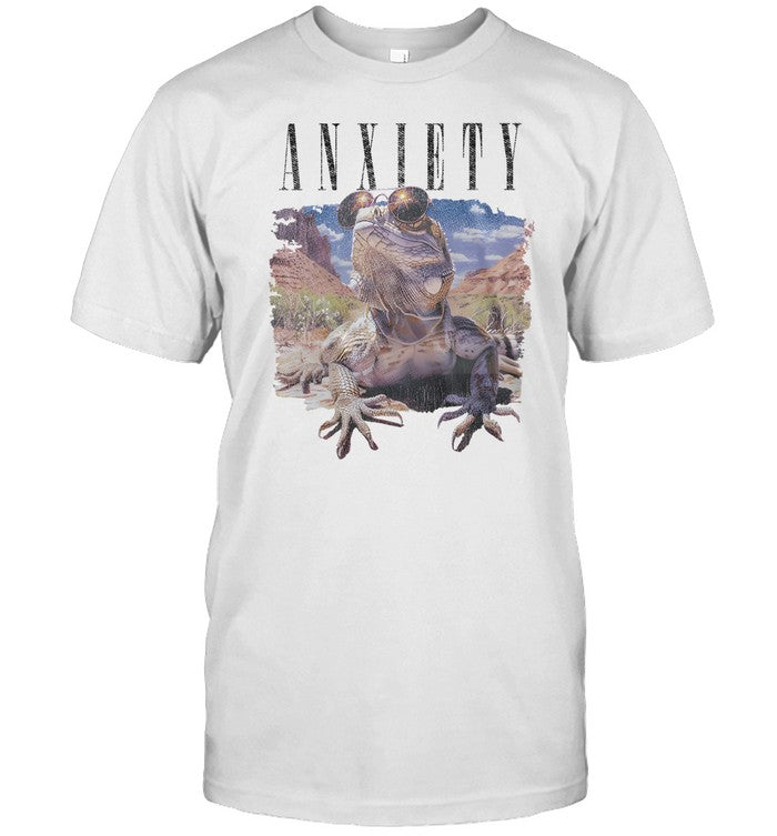 Shirt Waveygoods Anxiety Lizard No Rules