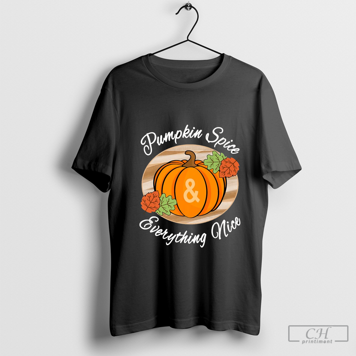 Pumpkin Spice And Everything Nice Fall Autumn Premium T-Shirt