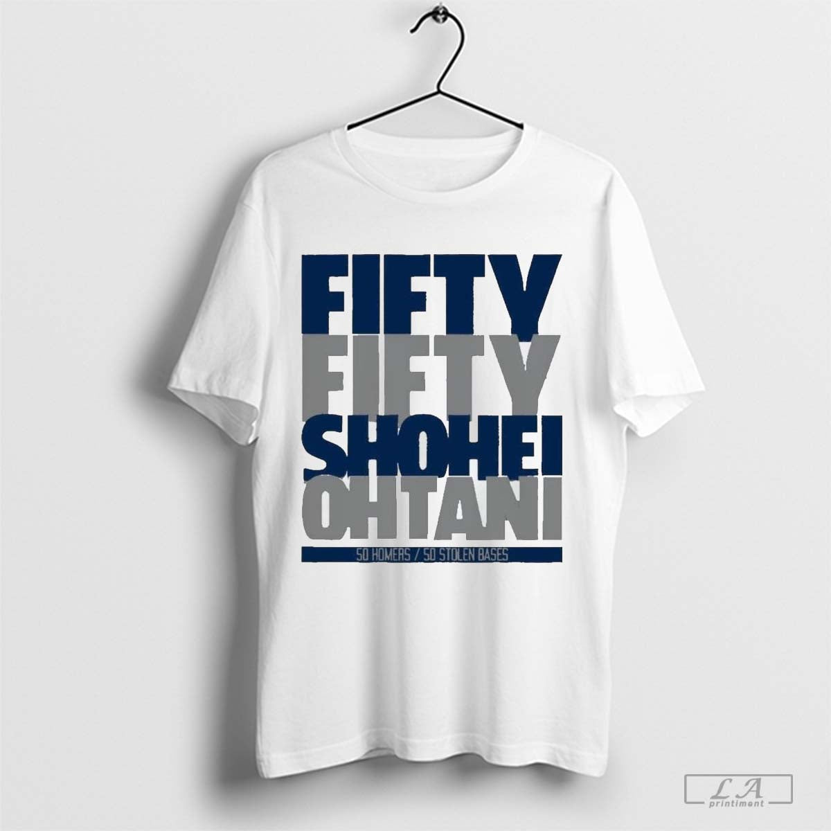 Shohei Ohtani 50 50 Stack Shirt