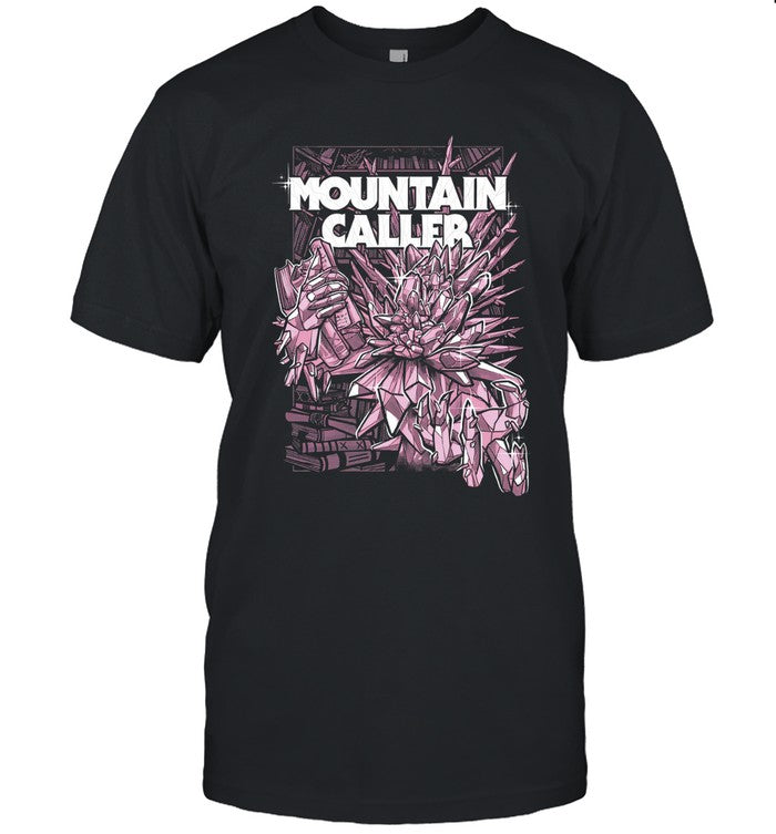 Mountain Caller The Archivest Black T-Shirt