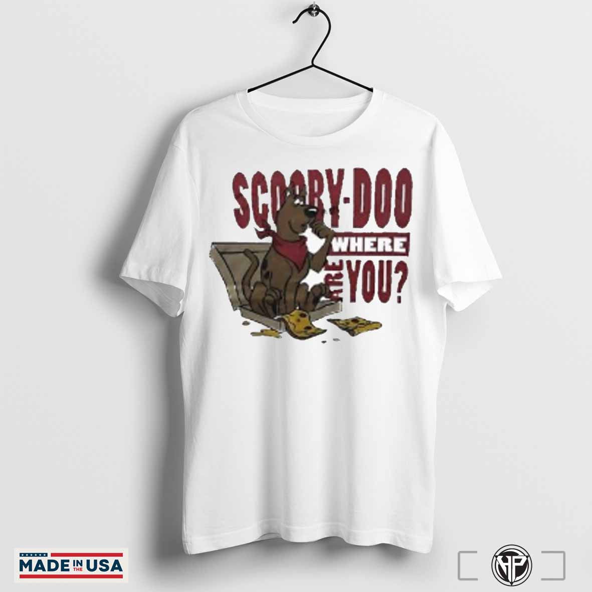 Scooby-Doo where are you shirt