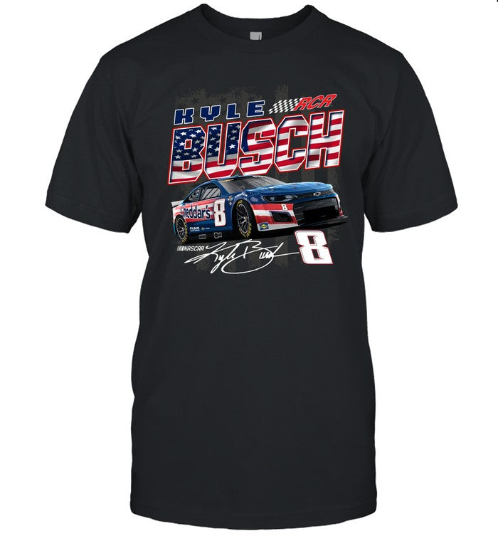 KYLE BUSCH #8 CHEDDAR'S SALUTES NEW SHIRT