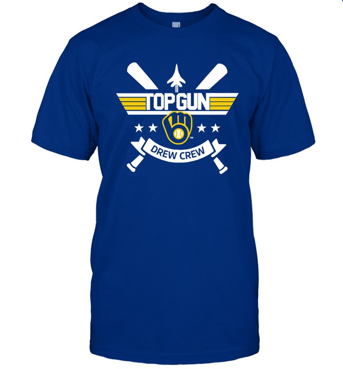 Milwaukee Brewers Drew Crew Top Gun Tee