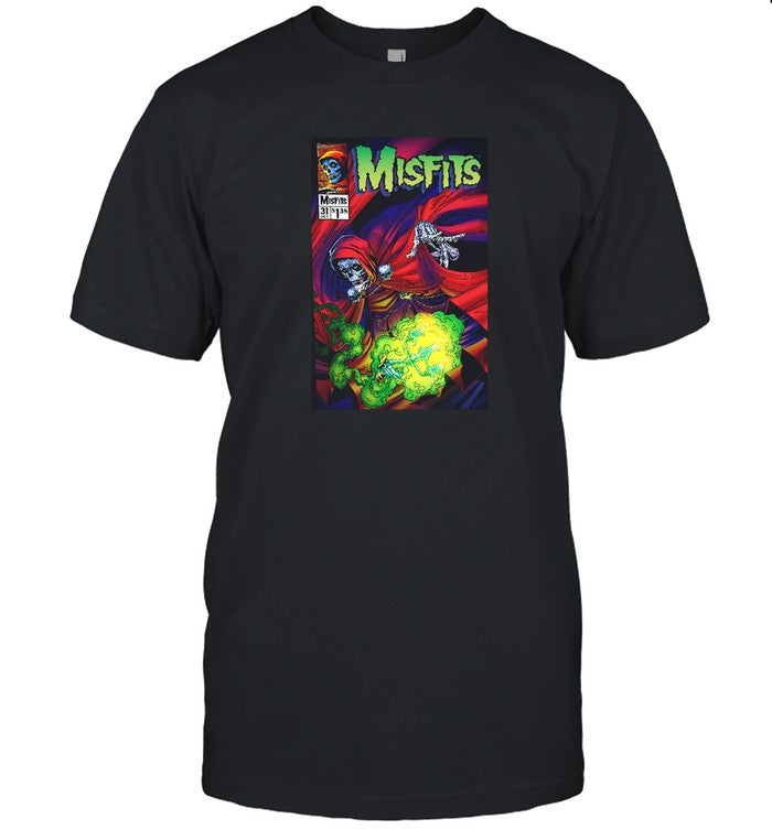 Misfits Records Misfits Hell Fiend Black T Shirt