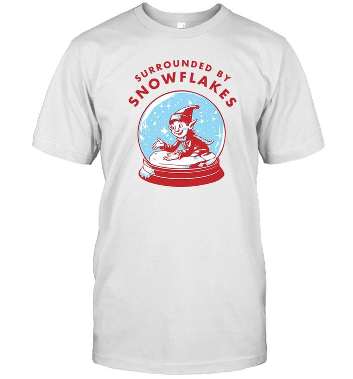 Surrounded By Snowflakes Shirt