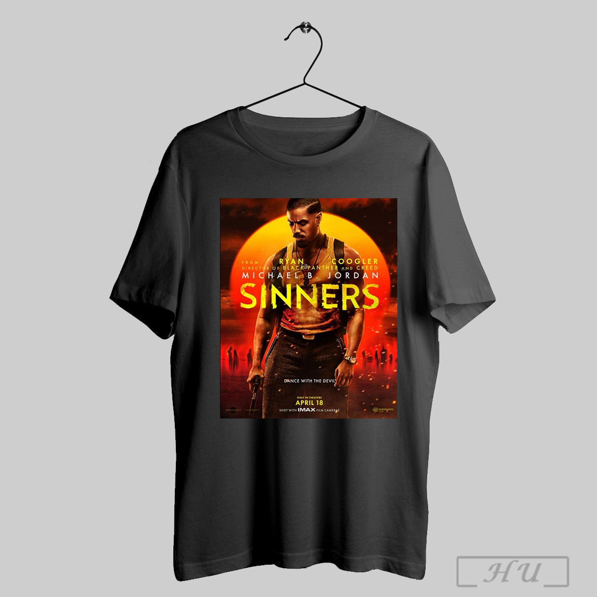 Ryan Cooglers Sinners Only In Theaters April 18 New Poster T Shirt Sweatshirt