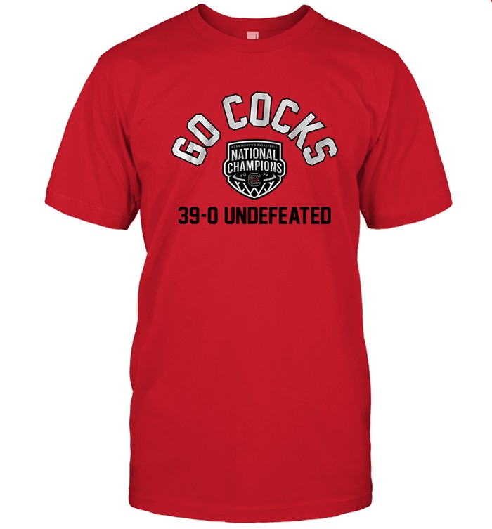 Go Cocks 39-0 Undefeated Shirts