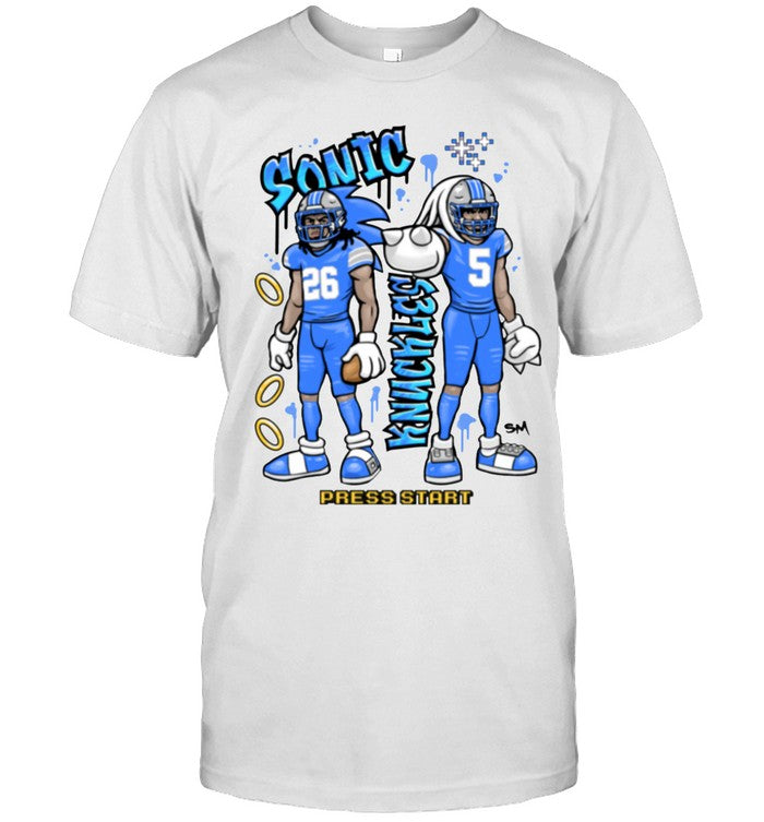 Limited Detroit Sonic & Knuckles Shirt