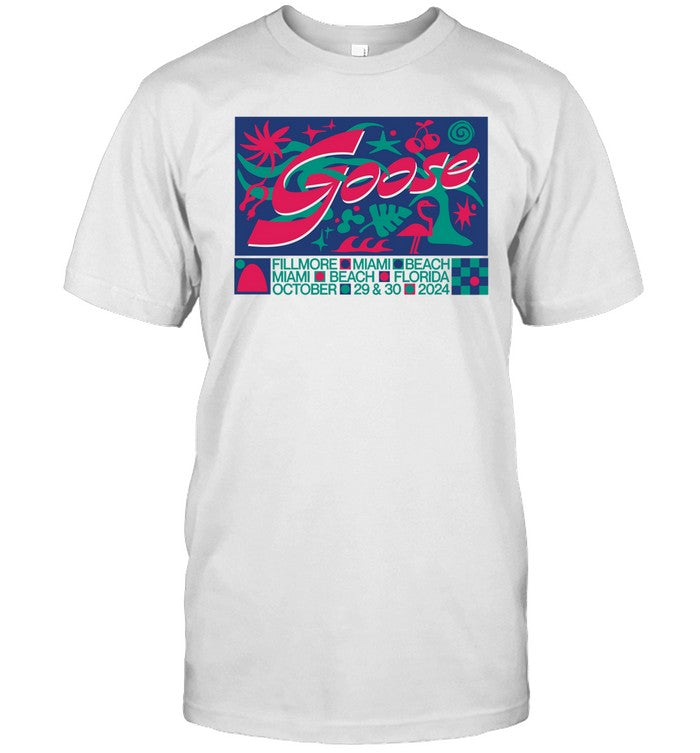Goose Miami Beach, FL October 29-30, 2024 T-Shirt