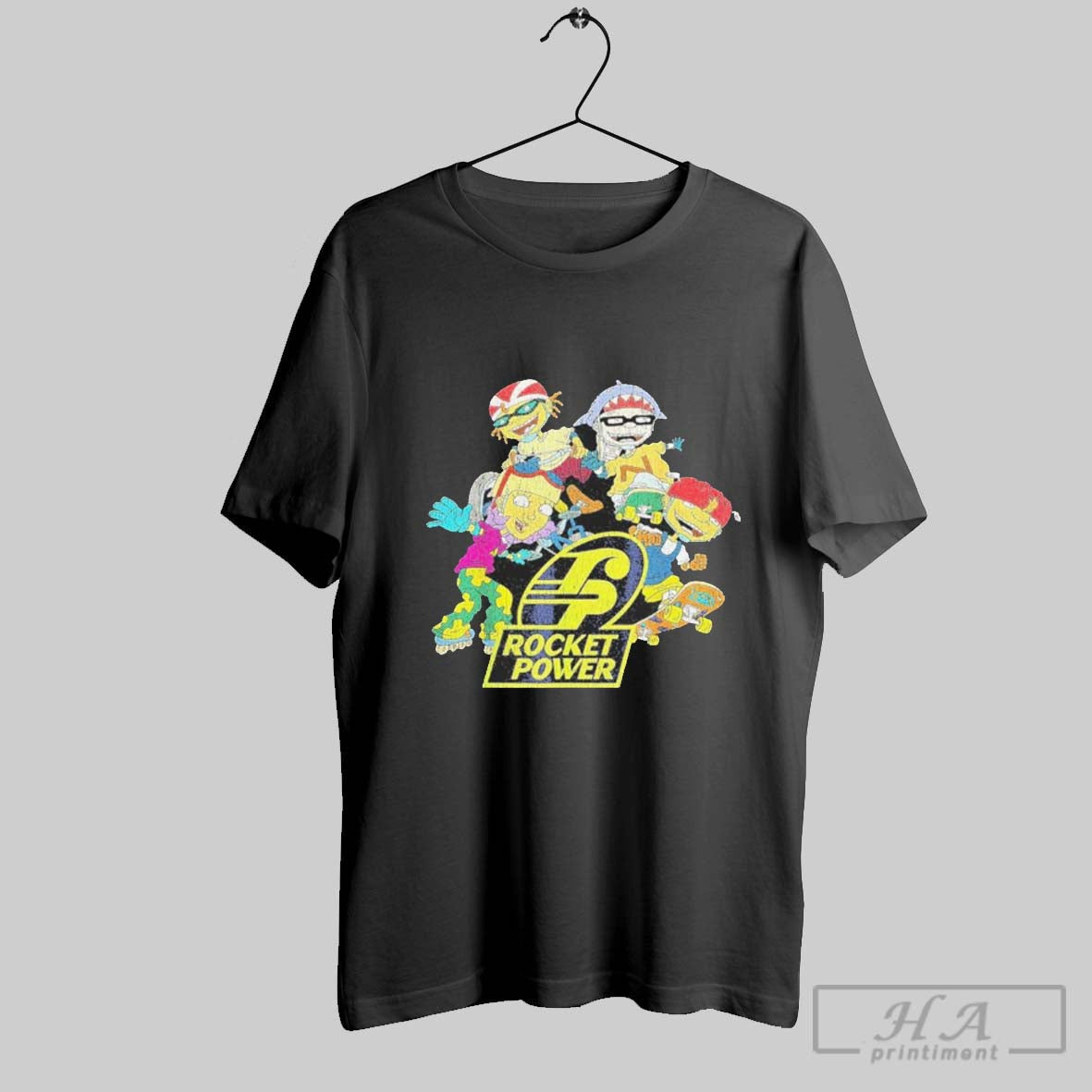 Rocket Power 1999 Black Shirt