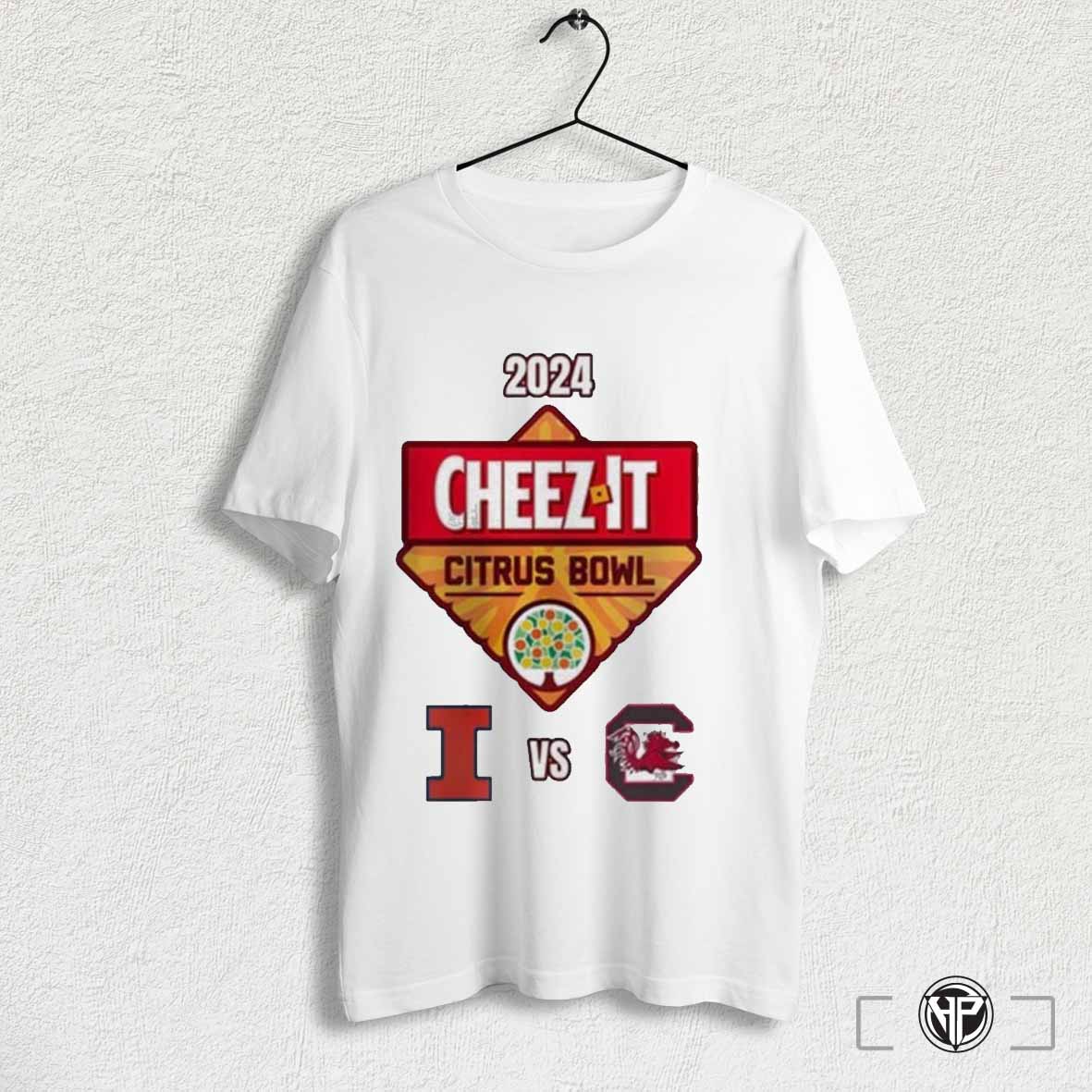 South Carolina Gamecocks Vs Illinois Fighting Illini 2024 Citrus Bowl Matchup Shirt