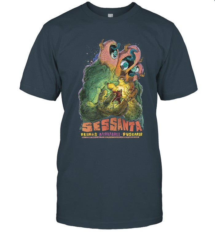 Sessanta Primus Puscifer A Perfect Circle April 21 2024 Greek Theatre Berkeley Ca Event Shirt