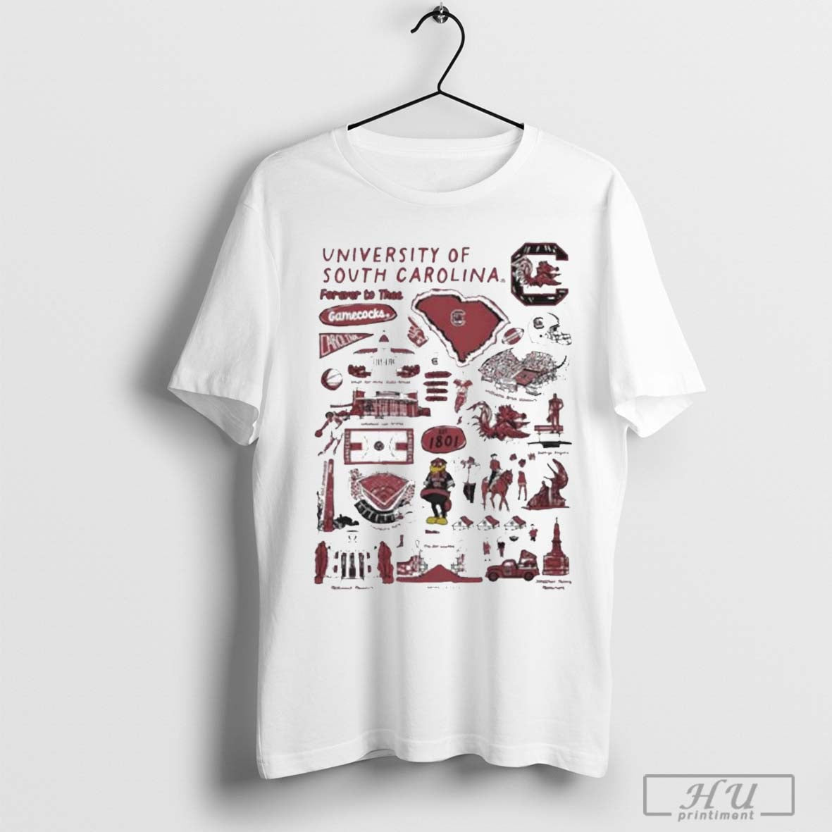 South Carolina Gamecocks Vive La Fete Infant Impressions Artwork T Shirt