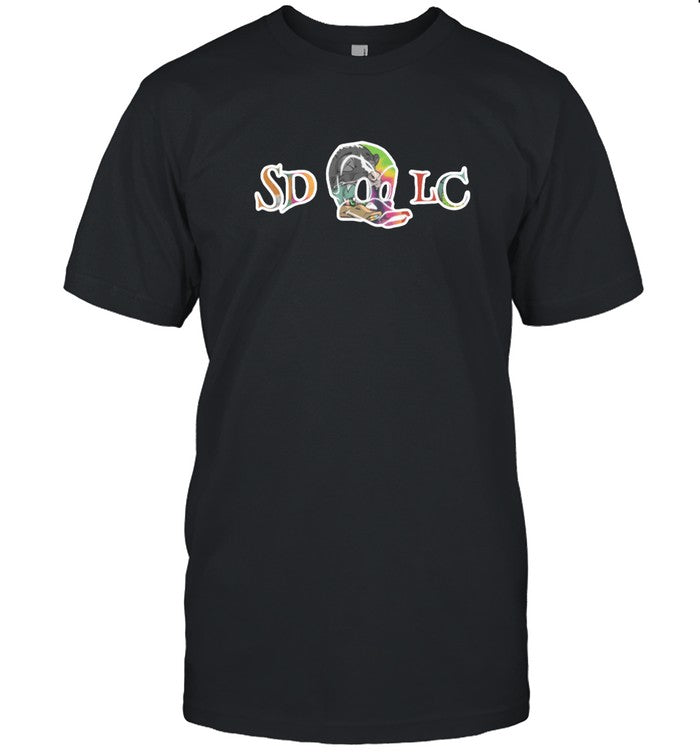 Stoned Ducks Psychedelic SDLC Logo Tee