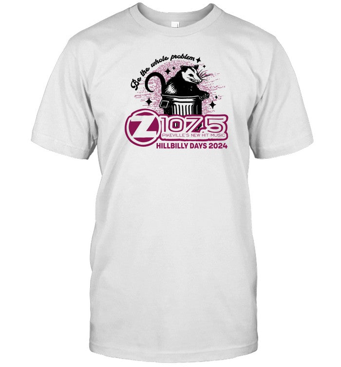 Courtney Hall Be The Whole Problem 1075 Pikeville's New Hit Music Shirt