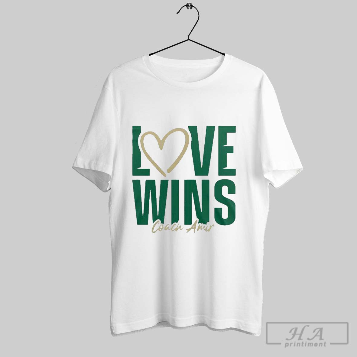 South Florida Bulls Love Wins Coach Amir T Shirt