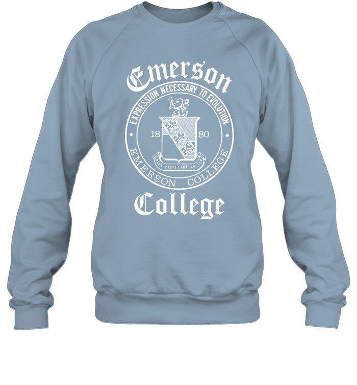 Emerson College Expression Necessary To Evolution Hoodie