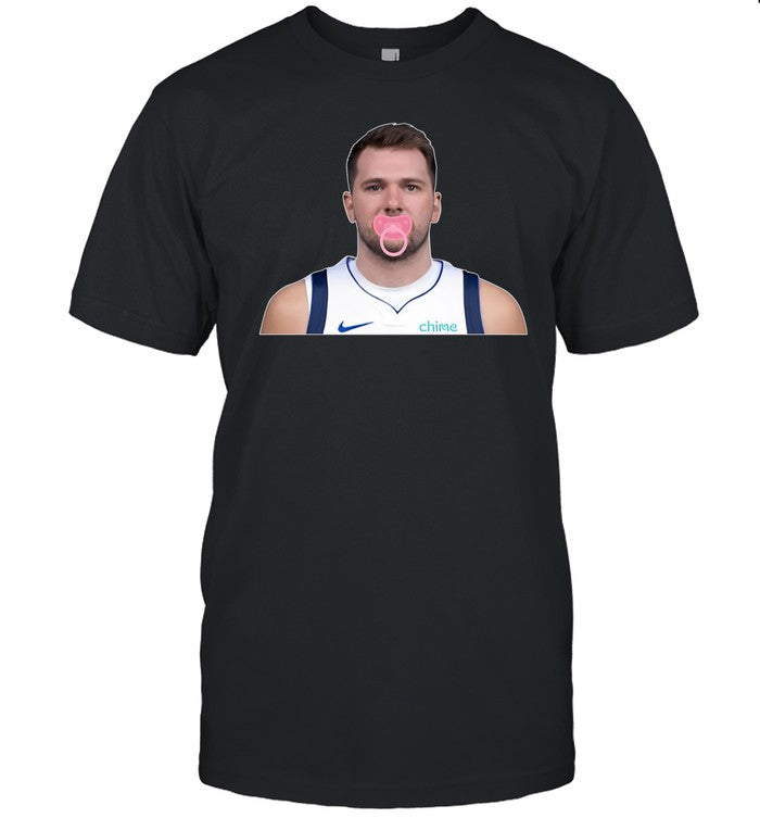 Thunder Fans Wearing Luka With Soft Bodied Baby Tee