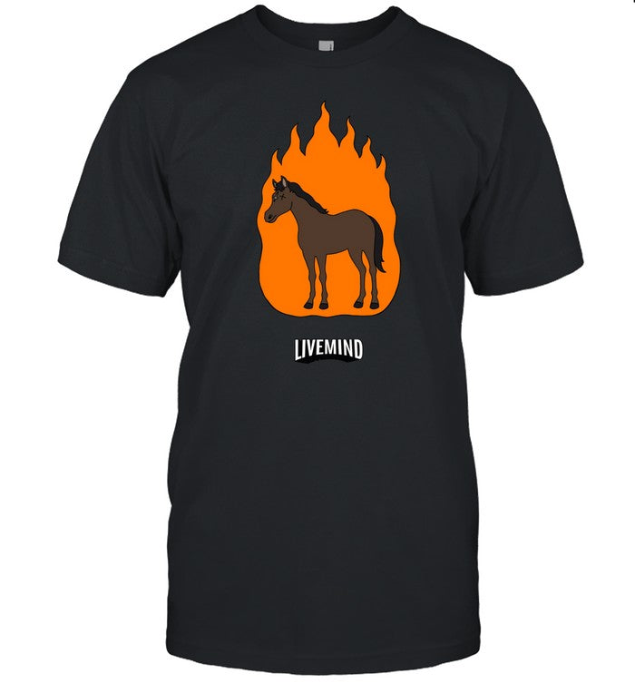 Hivemindtv Livemind Tour Horse Tee