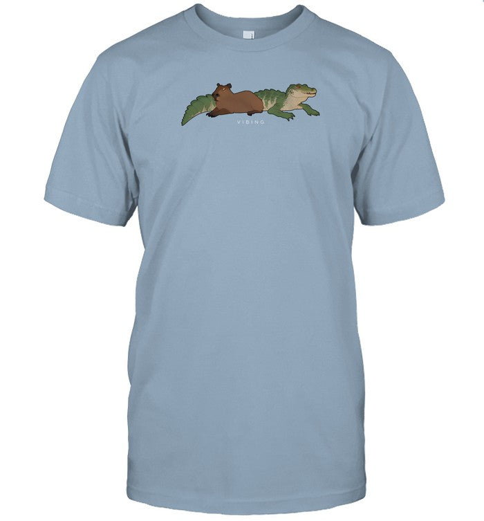 Gatorsdaily Vibing Capybara Shirt