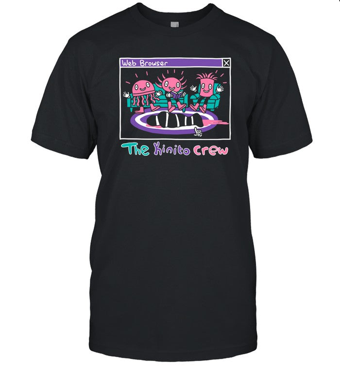 Fangamer Web Browser The Kinito Crew Shirt