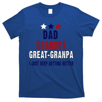 Fathers Day Gift From Grand Dad Grandpa Great Grandpa Gift T-Shirt