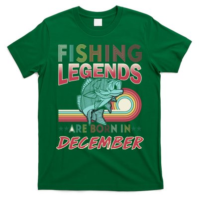 Fishing Legends Are Born In December T-Shirt
