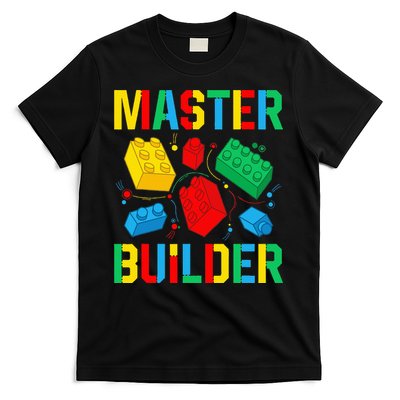 Master Builder Building Blocks Brick Toy Master Builder T-Shirt