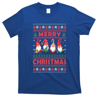 Merry Christmas Gnomies Family Matching Pajamas Ugly Gnome Meaningful Gift T-Shirt
