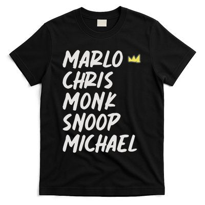 Marlo Chris Monk Snoop Michael T-Shirt