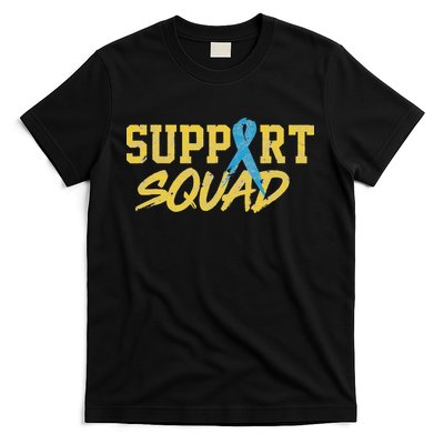 National Down Syndrome Awareness Month Support Squad T21 T-Shirt