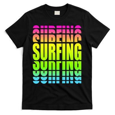 Retro Surfing Neon T-Shirt