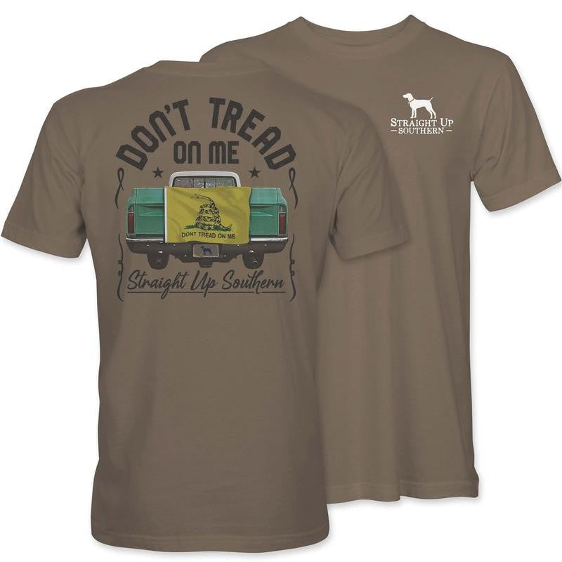 Straight Up Southern Don't Tread Truck T-Shirt – Brown Savannah