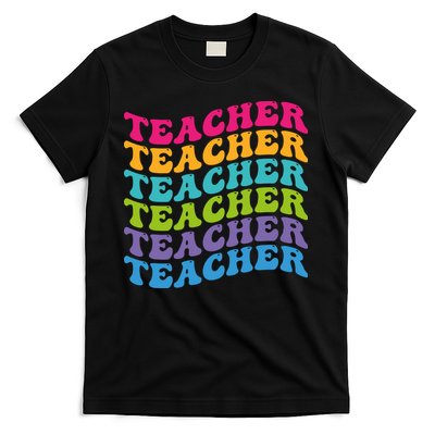 Teacher Retro Word Mashup T-Shirt