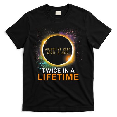 Total Solar Eclipse Twice In A Lifetime 2024 Total Eclipse T-Shirt