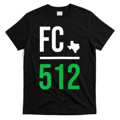 Womens Austin Texas Soccer 512 Futbol Fan Match Day Badge T-Shirt