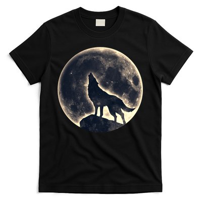 Wolf Moon Fantasy Wild Dog Wolves T-Shirt