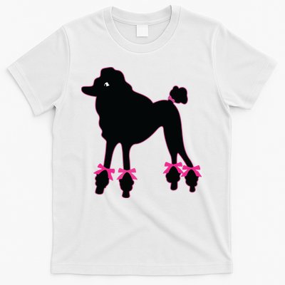Womens Poodle Skirt 1950s Sock Hop Costume Record Hop Dance T-Shirt