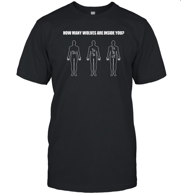 How Many Wolves Are Inside You Tee